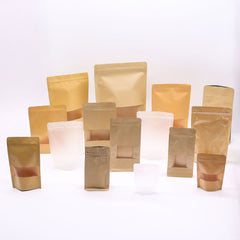 Kraft Window Bag 10x16 cm
