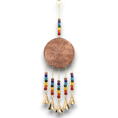 Indian Chimes - Med Tree of Life - Chakra Beads 5 Bells