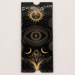 Four Section Tarot Box with Card Holder