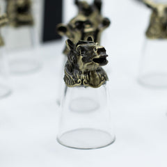 Gift Set of 12 Glasses (25ml) - Forest & Mystical Creatures