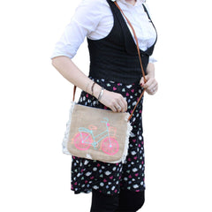 Fab Fringe Bag - Summer Pattern Embroidery