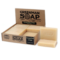 Greenman Soap Slice 100g - Coconut Cool & Calm