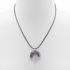 Tree of Life Pendant - Sodalite
