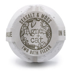 Agnes + Cat Bath Fizzer - Seasalt and Moss