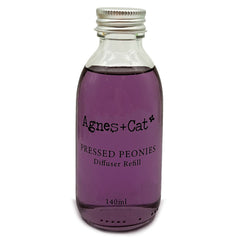 Agnes + Cat Reed Diffuser Refill - Pressed Peonies 150ml