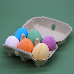 6 Bath Eggs in a Tray - Mango