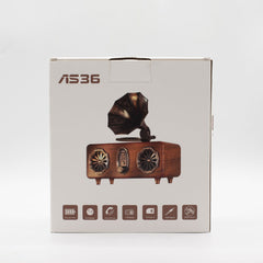 Retro Mini Double Gramophone Speaker - Bluetooth - 5.4 watt x 2
