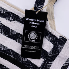 Nomad Sari Jacquard Natural Wander Muse Bags - Atlas Nomad