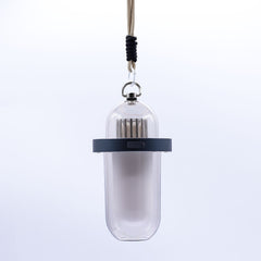 Outdoor Flame Effect Lamp - White USB - C Chargable - Multi Colour