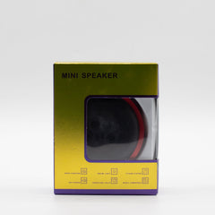 Red Mandala Lighting Effect Mini Speaker