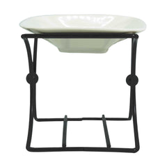 Ceramic & Metal Square Stand