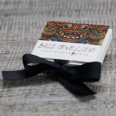 Silver & Gold Pendant - Square Drop