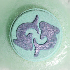 Set of Zodiac Bath Fizzers with Horoscope - Pisces