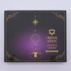 Amethyst Crystal Scents Smudge Incense - Lavender