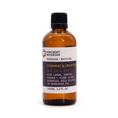 Warm & Uplifting Massage Oil - 100ml