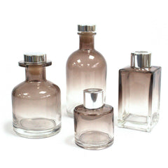 140 ml Round Alchemist Reed Diffuser Bottle - Charcoal