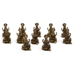Brass Miniature Gods - Laxmi (11gms)  - 30mm