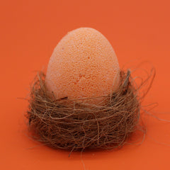 6 Bath Eggs in a Tray- Tangerine & Grapefruit