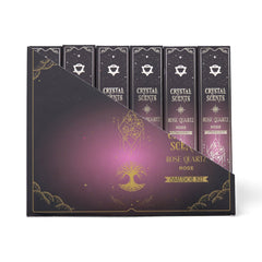 Rose Quartz Crystal Scents Smudge Incense - Rose