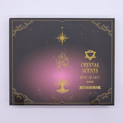 Rose Quartz Crystal Scents Smudge Incense - Rose
