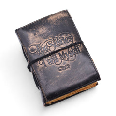 Fat Deckled Edge Leather Notebooks (5x3.5") - The Stories I Tell Myself