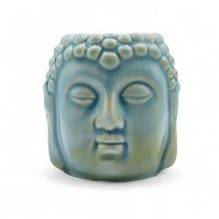 Buddha Oil Burner - Blue