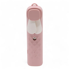 Pink Nano Mist Face Fan &  Spray - USB chargable