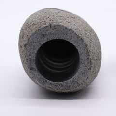Natural Riverstone Candle Holder - Standing Stone Cut