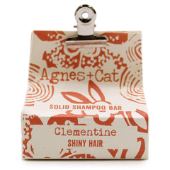 Agnes + Cat Clementine Solid Shampoo