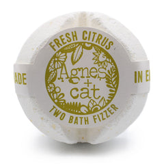 Agnes + Cat Bath Fizzer - Fresh Citrus