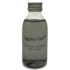 Agnes + Cat Reed Diffuser Refill - Seasalt and Moss 150ml