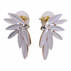 Pearl - Vintage Glass - Faries - Earrings