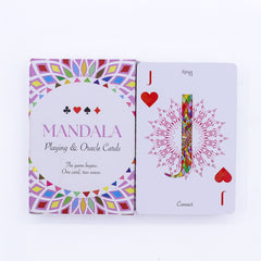 Mandala Playing & Oracle Cards – Kaleidoscope Symmetry