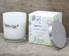 Agnes + Cat Votive Candle - Velvet Moon