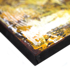 Buddha Painting - Grey Sand Finish