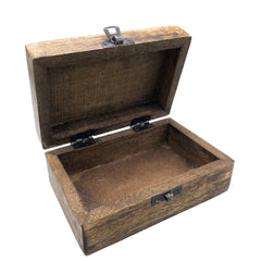 Medium Wooden Keepsake Box 15x10x6cm -  Buddha
