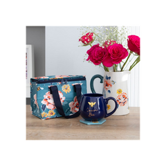 Bee-utiful Floral Lunch Bag