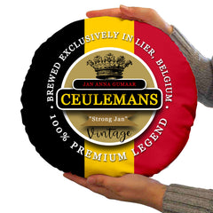 Belgium Ceulemans  - Legend Collection - Circle Cushion 14inch