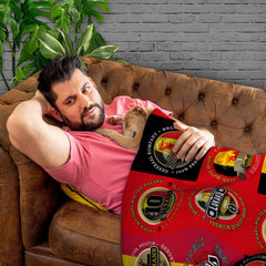 Belgium - Legend Collection - Fleece Blanket 150cm X 150cm