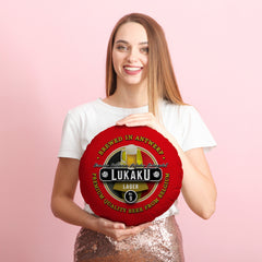 Belgium Lukaku  - Legend Collection - Circle Cushion 14inch