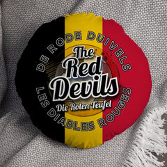 Belgium Red Devils  - Legend Collection - Circle Cushion 14inch