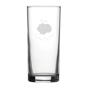 Best Guinea Pig Mum - Engraved Novelty Hiball Glass