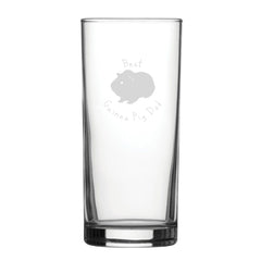 Best Guinea Pig Mum - Engraved Novelty Hiball Glass