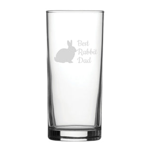 Best Rabbit Mum - Engraved Novelty Hiball Glass