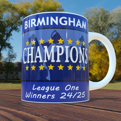 Birmingham City Champions Mug - League One Winners 2025