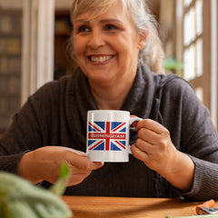 Birmingham Mug UK British City Cup With Union Flag