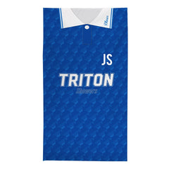 Birmingham Retro - 1993 Home Shirt - Personalised Lightweight, Microfibre Retro Beach Towel - 150cm x 75cm