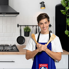 Birmingham Retro - 2002 Home Shirt - Retro Football Novelty Water-Resistant, Lazer Cut (no fraying) Light Weight Adults Apron