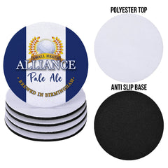 Birmingham Small Heath - Football Coaster - Square Or Circle