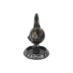 Black Cat Moon Backflow Incense Burner